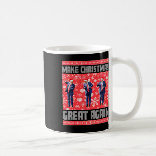 Mug Rendre la fête à la grandeur Père Noël Trump Dance