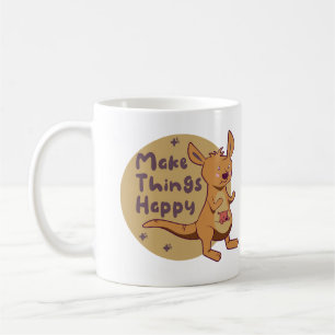 Mug Rendre les choses heureux Kawaii drôle mignon kang