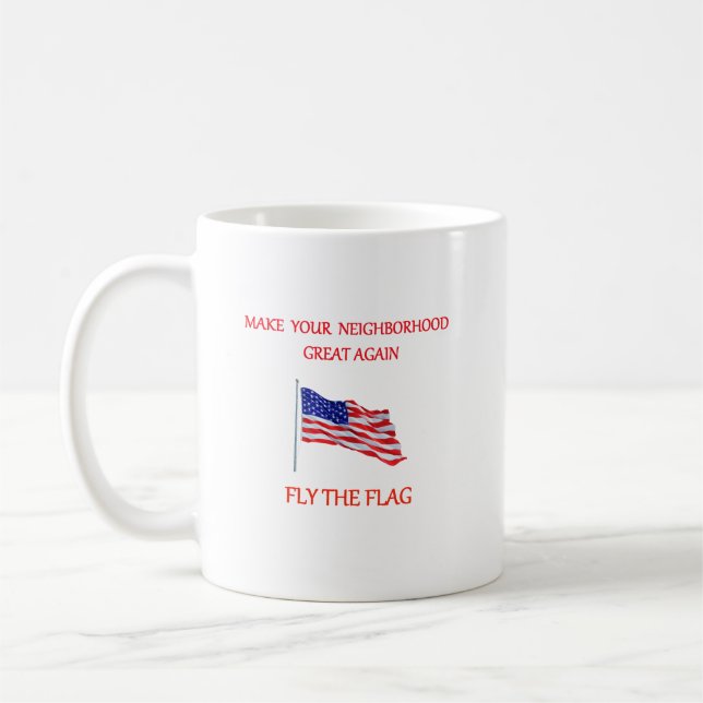 Mug Rendre sa grandeur à votre quartier - Vol le drape (Gauche)
