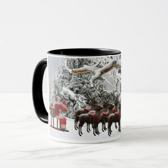 Mug Rennes d'hiver (Devant gauche)