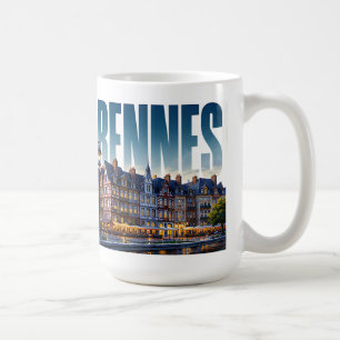 Mug Rennes France Patrimoine Breton Beauté