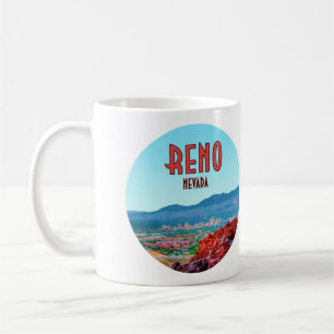 Mug Reno Nevada Centre-ville Vintage