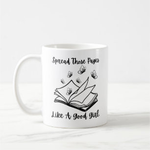Mug Répandez Ces Pages Comme Une Bonne Fille, Lecteurs