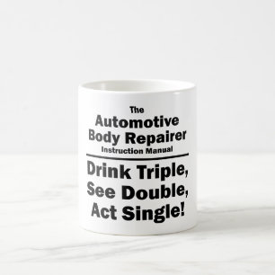 Mug réparateur de carrosserie de véhicule à moteur