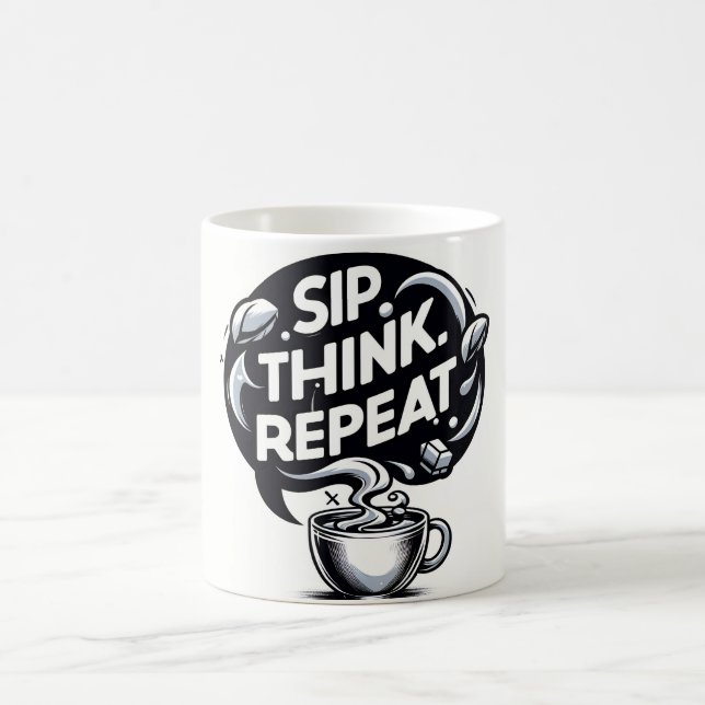 Mug Répéter la réflexion Sip (Centre)