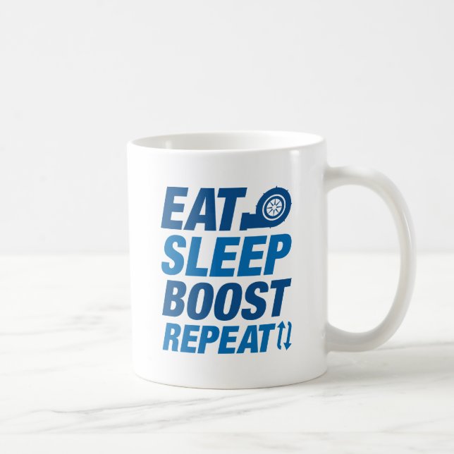 Mug Répéter l'accélération du sommeil (Droite)