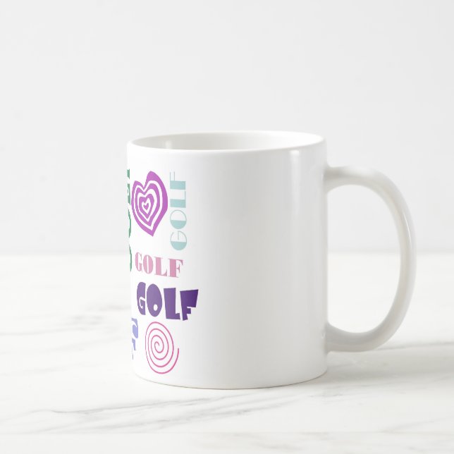 Mug Répétition de golf (Droite)