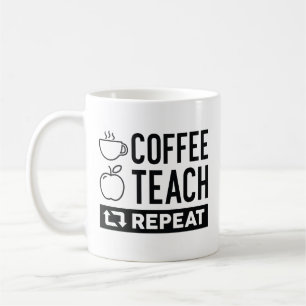 Mug Répétition de l'enseignement du café