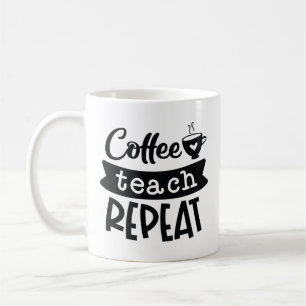 Mug Répétition de l'enseignement du café