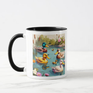 Mug "Repos Duck Pond View"