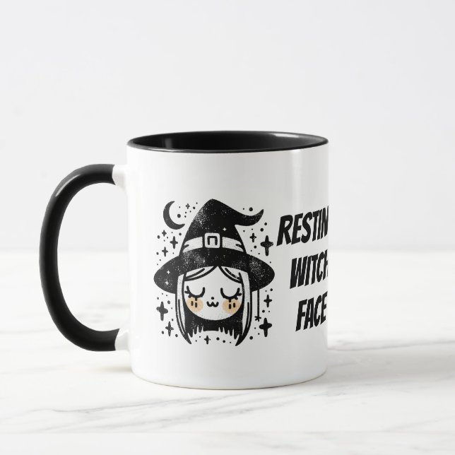 Mug Repose du visage de la sorcière (Gauche)