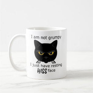 Mug Repose Sa Face Noir Chat - Avantages PACR