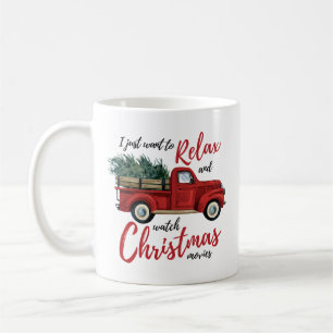 Mug Reposez-vous et regardez les films de Noël