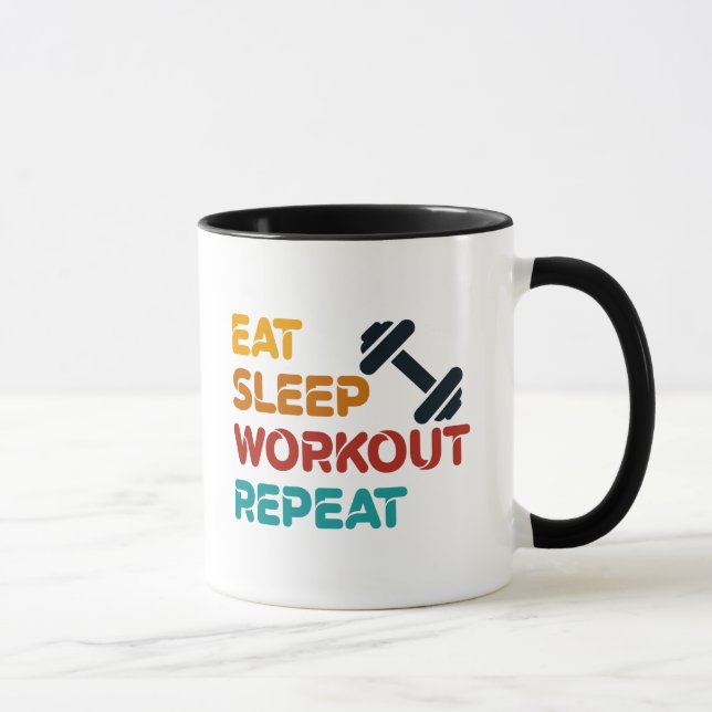 Mug Reprendre l'entraînement de veille (Droite)