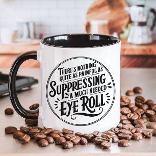 Mug Réprimer un fou rire bien nécessaire