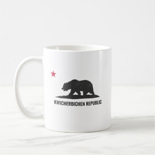 Mug République de Kwicherbichen - vintage en détresse