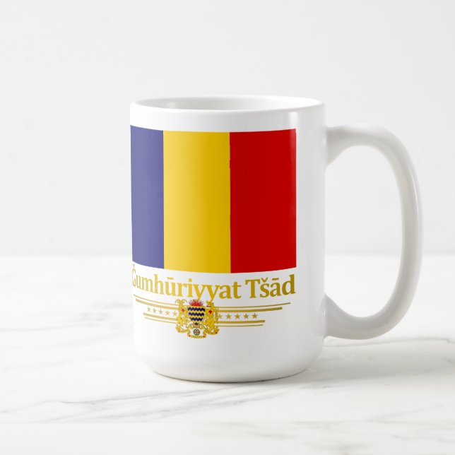 Mug République du Tchad (arabe) (Droite)