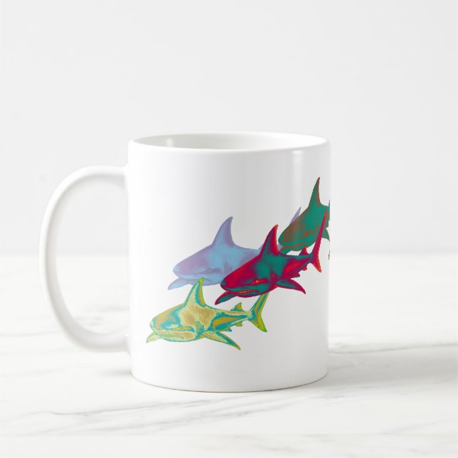 Mug requin, animaux sauvages (Gauche)