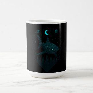 Mug Requin Astral - Prédateur de l'Océan Cosmique