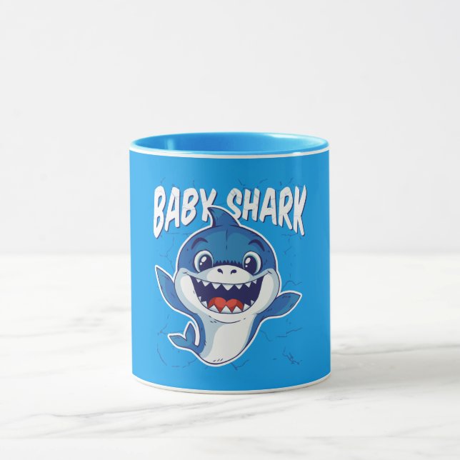 MUG REQUIN DRÔLE DE BÉBÉ (Centre)