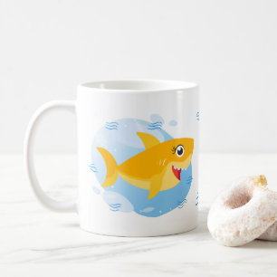 Mug Requin grand-mère - Jaune