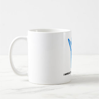 Mug Requin Laissé Je N'Ai Aucune Idée Ce Que Je Fais