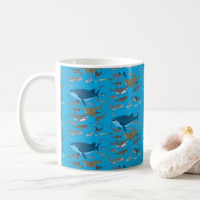 Mug Requins Des Océans (Avec donut)