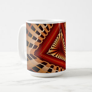 Mug Réseau Fantastique Moderne Fractal 3D Design Graph