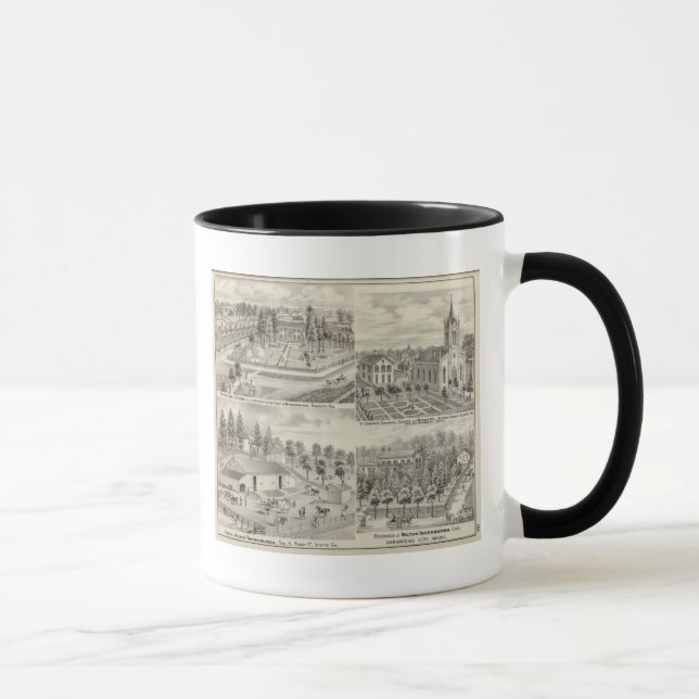 Mug Résidence de Milton Thornburgh Fayette Co (Droite)