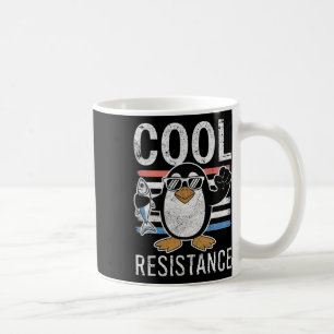 Mug Résistance Cool subtile Tarifs de pingouin protest