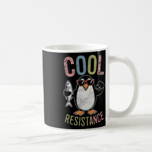 Mug Résistance Cool subtile Tarifs de pingouin protest