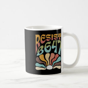 Mug Résister subtilement 8647 Résister à Trump Protest
