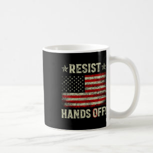 Mug Résistez aux mains loin de la protestation Sécurit