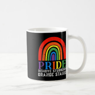 Mug Résistez Trump Enlevez les Taches Orange Têtu Fier