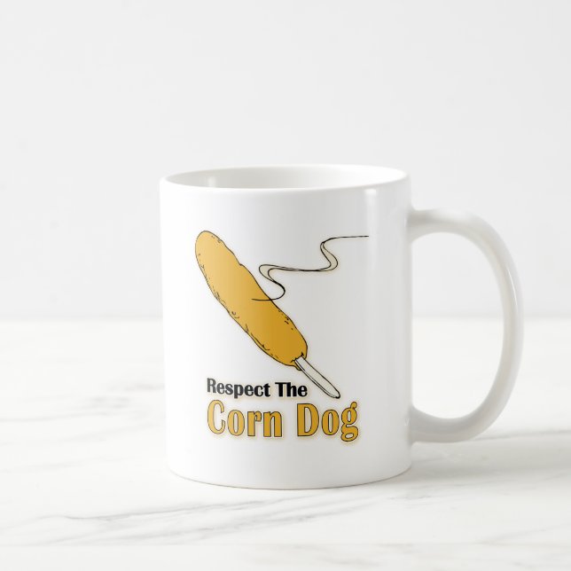 Mug Respectez le chien de maïs ? (Droite)