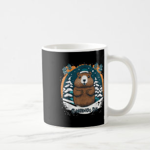 Mug Respectez Le Jour De La Marmotte De Fond _1