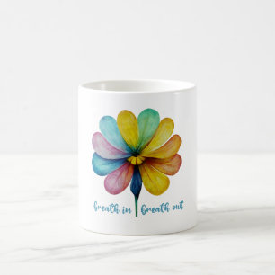 Mug Respire, respirer l'aquarelle fleurie T-Shirts