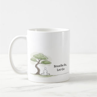 Mug Respirer dans laisser aller Zen méditation Café Mu