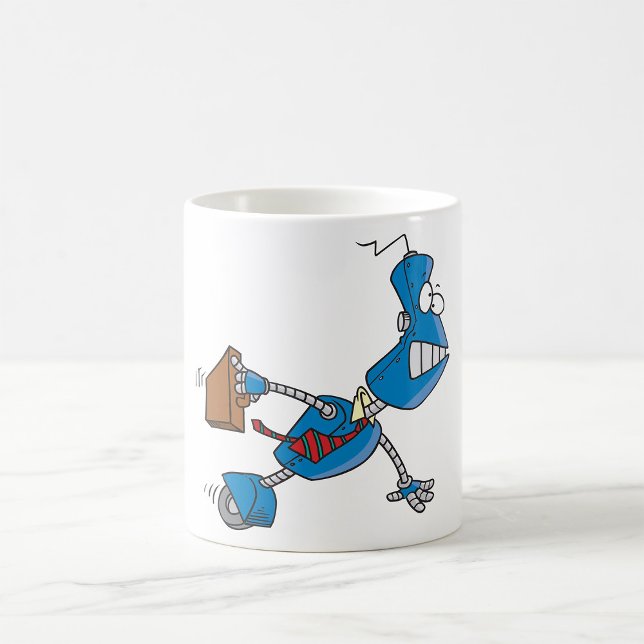 Mug Responsable de l'entreprise Robot (Créateur téléchargé)