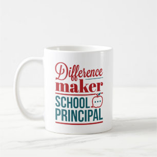 Mug Responsable principal de différence de l'école