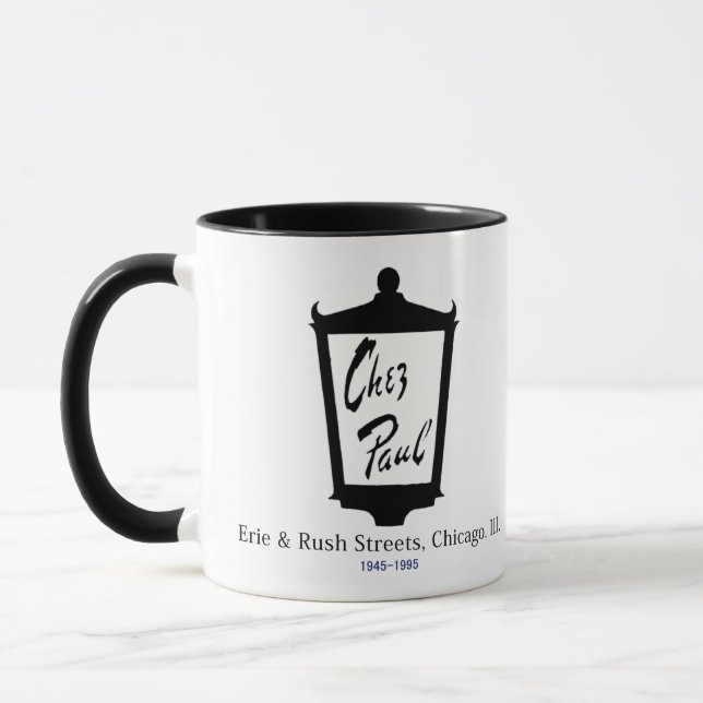Mug Restaurant français Chez Paul, Chicago (Gauche)