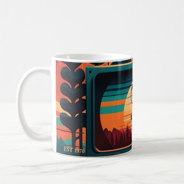 Mug Restaurant Personnalisé De Style Vintage (Gauche)