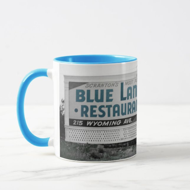 MUG RESTAURANT SCRANTON PENNSYLVANIA BLUE LANTERN (Gauche)