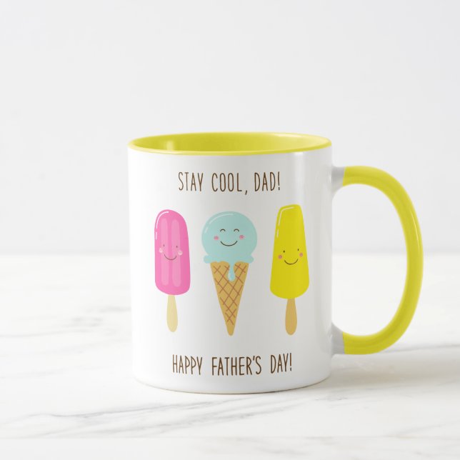 Mug Reste Cool, papa ! Bonne Fête des pères ! (Droite)