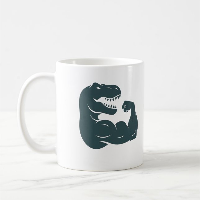 Mug Rester Strongasaurus (Gauche)