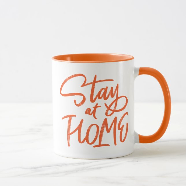 Mug Restez à la maison (Droite)
