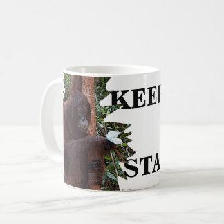 Mug Restez au calme Faune Orangutan
