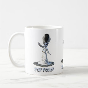 Mug Restez bizarres ! Épouse de Frankenstein