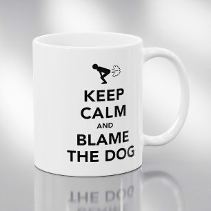 Mug Restez Calme Et Blâmez Le Chien