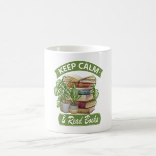 Mug Restez calme et lisez un livre